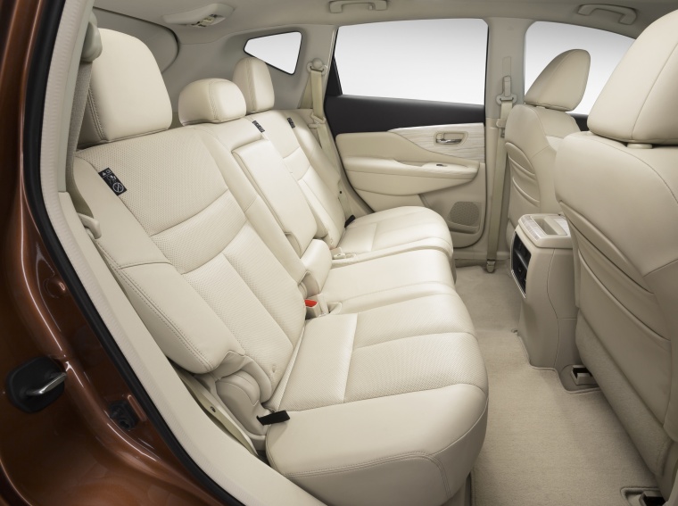 2017 Nissan Murano Rear Seats Picture / Pic / Image